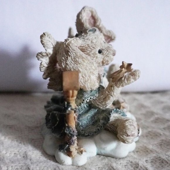Boyd’s Bears & Friends Figurine Celeste ... the Angel Rabbit Style #2230 1993 - Picture 3 of 10